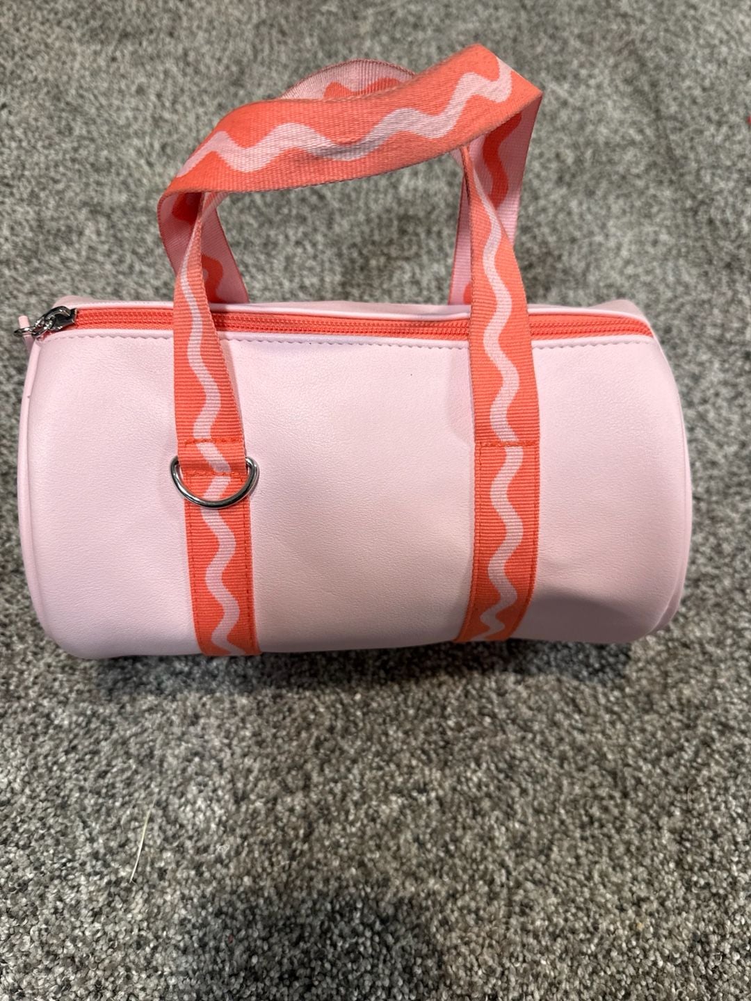 Bath & Body Works Pink Coral Barrel Mini Duffel Bag 2