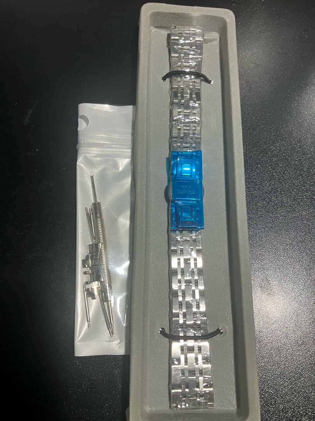 Stainless Steel Watch Band | w7-cu-17 | Silver 3