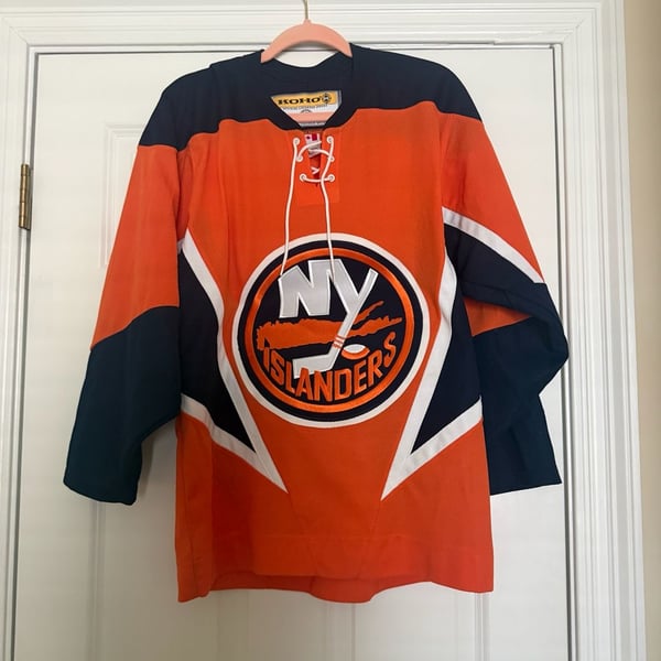 Koho New York Islanders Orange Third Hockey Jersey Size S