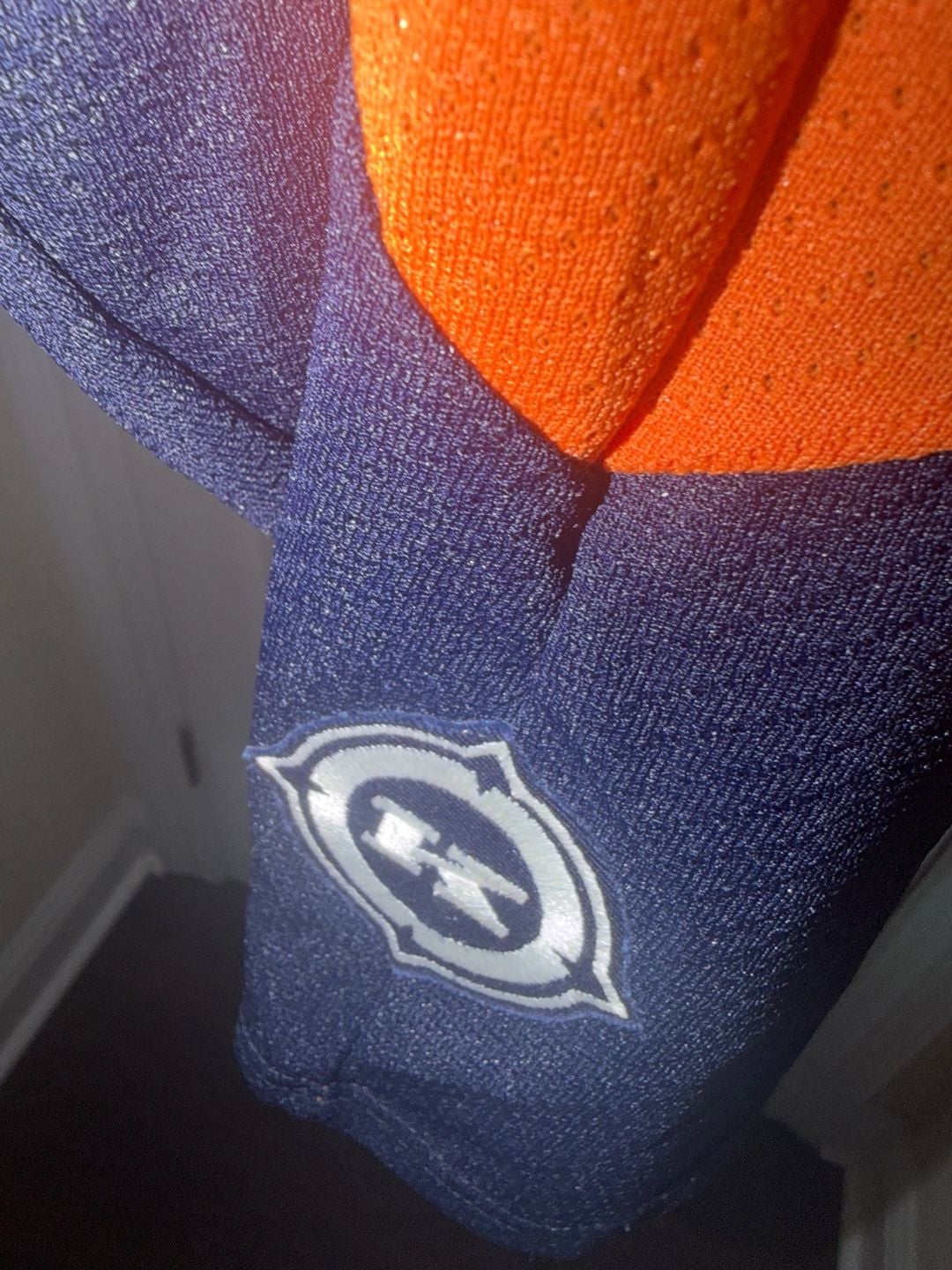 Koho New York Islanders Orange Third Hockey Jersey Size S 7