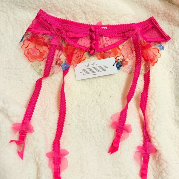 For Love & Lemons Luella Garter Belt XXS