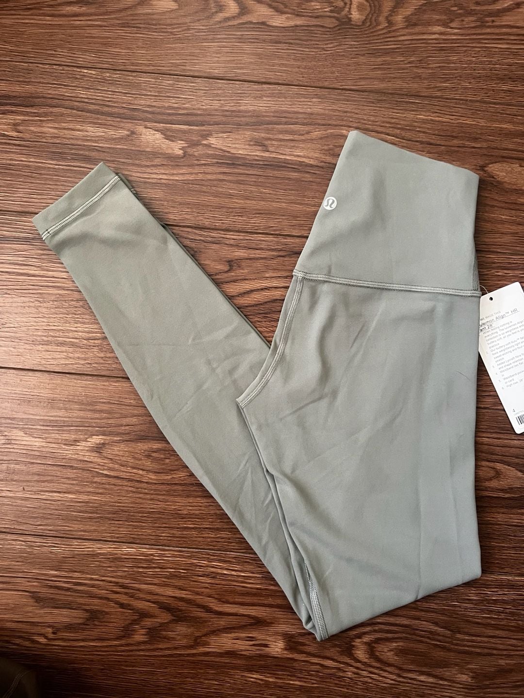 Lululemon Align HR Pant 28 Size 4 Grey Sage 1