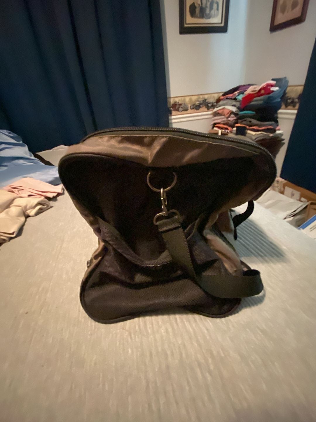 Swiss Tech Urban Trek Duffle Bag Brown Nylon 4