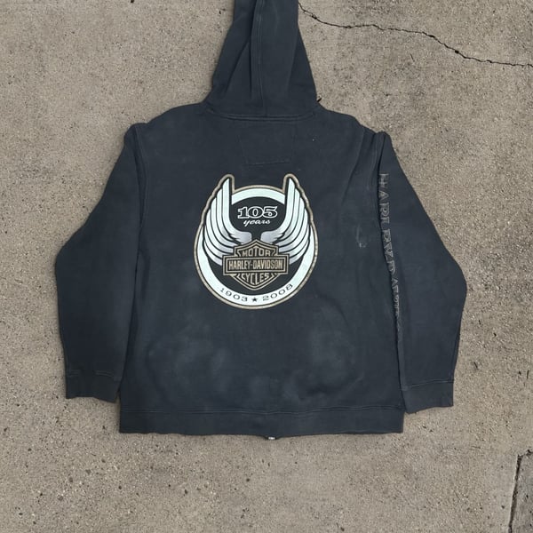 2008 Anniversary Harley Davidson Zip Up