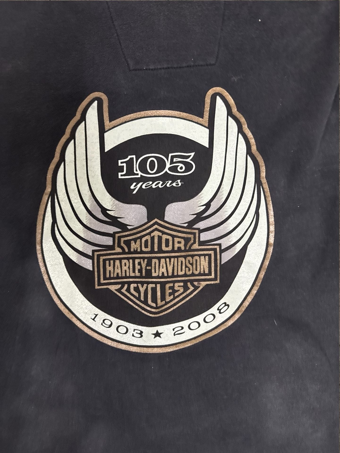 2008 Anniversary Harley Davidson Zip Up 3