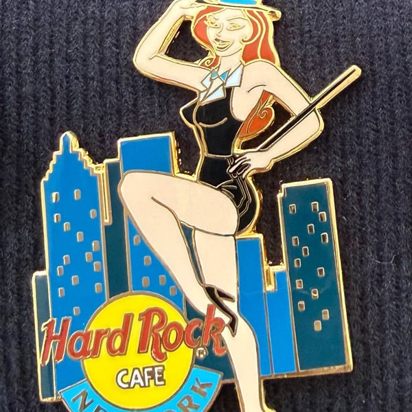 Hard Rock Cafe New York Show Girl Pin