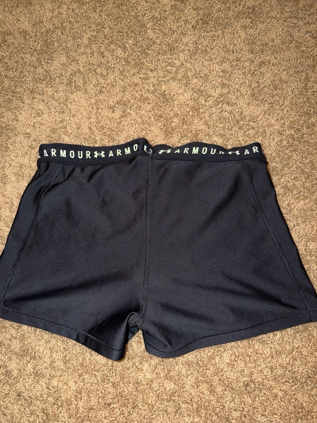 Under Armour HeatGear Shorty Shorts Black 3