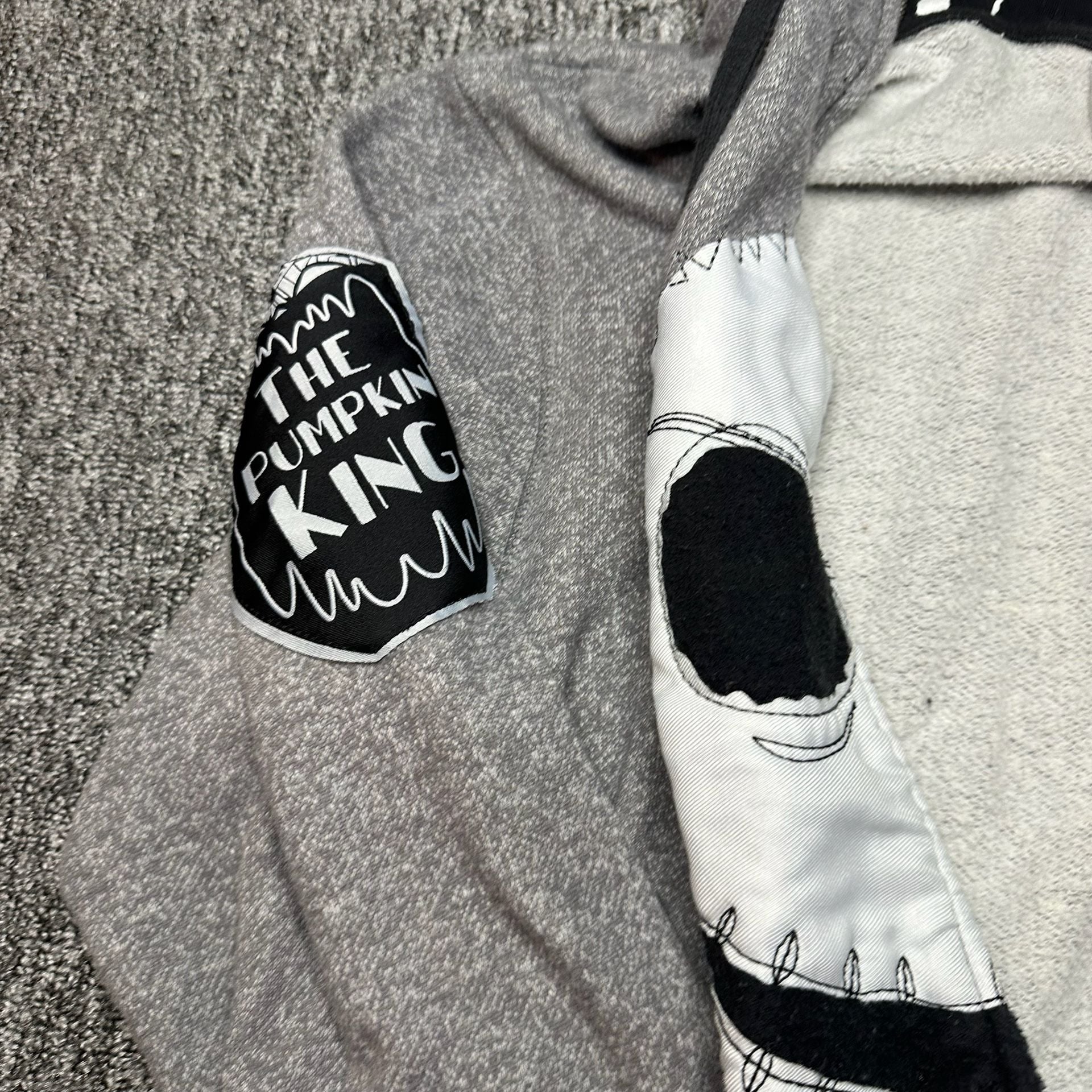 Vintage Disney The Nightmare Before Christmas Jack Skellington Zip Up Hoodie 10