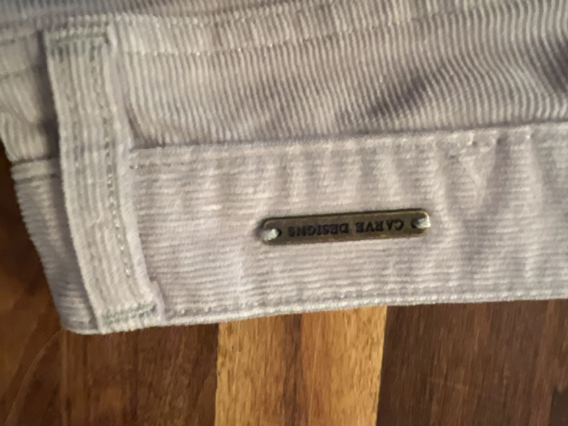 Carve Designs Dahu Short Size 2 Quarry Corduroy Organic Cotton 9