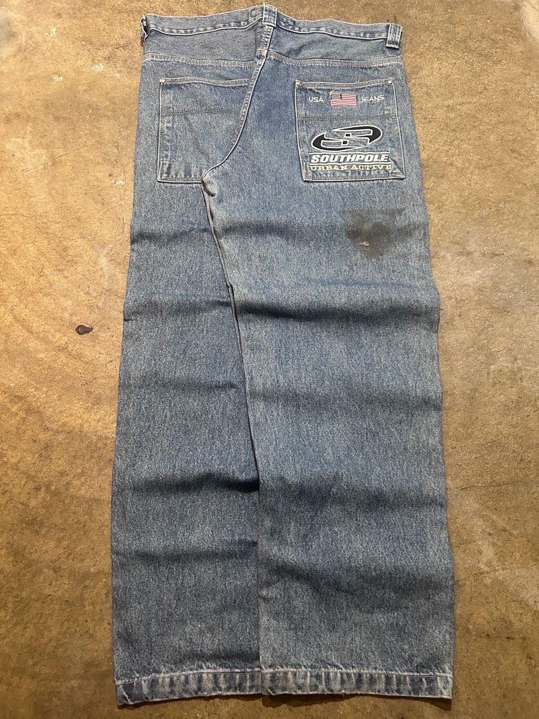 Southpole Jeans Size 38 Blue Urban Active Baggy Y2K Denim 2