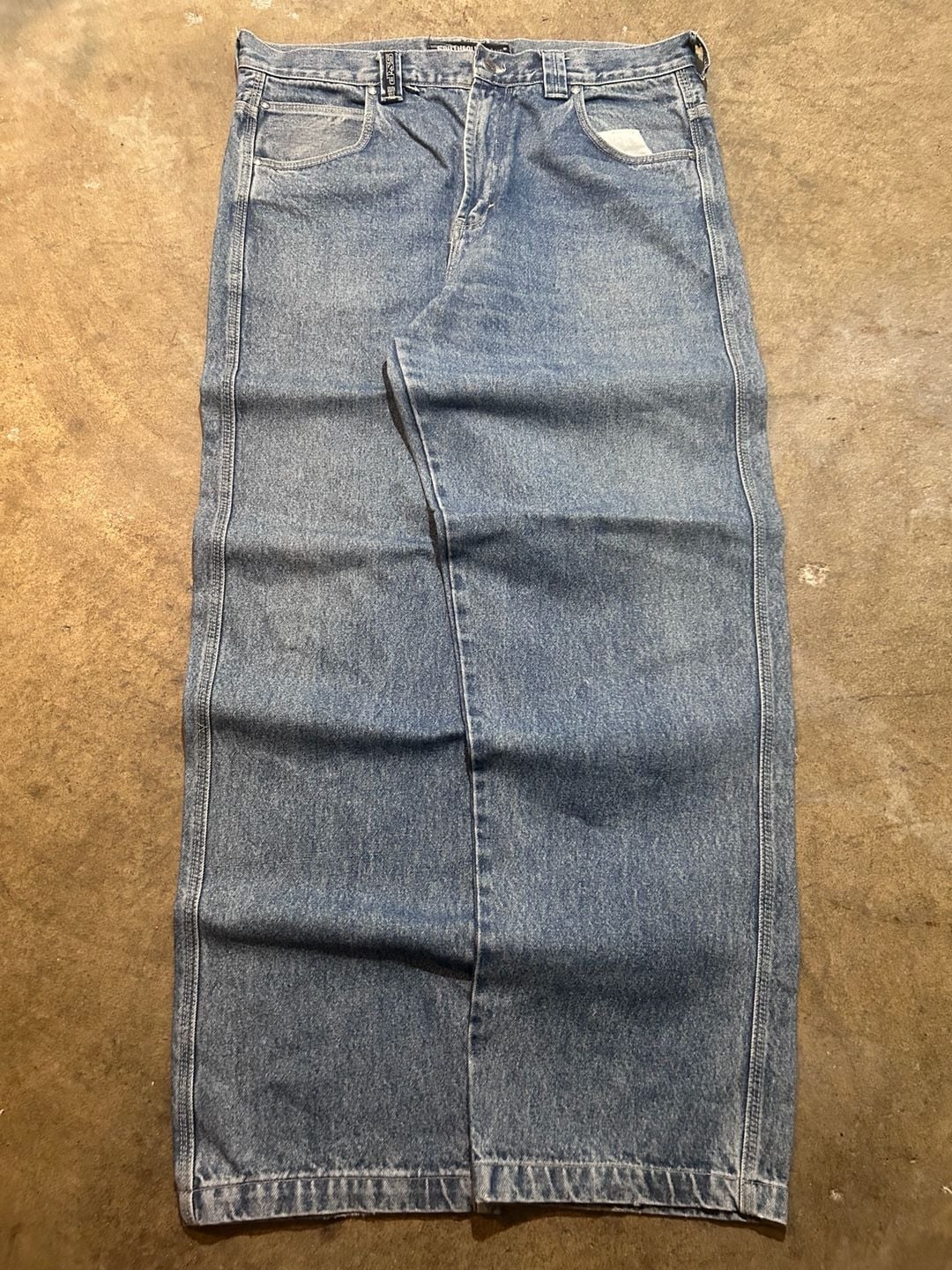 Southpole Jeans Size 38 Blue Urban Active Baggy Y2K Denim 4