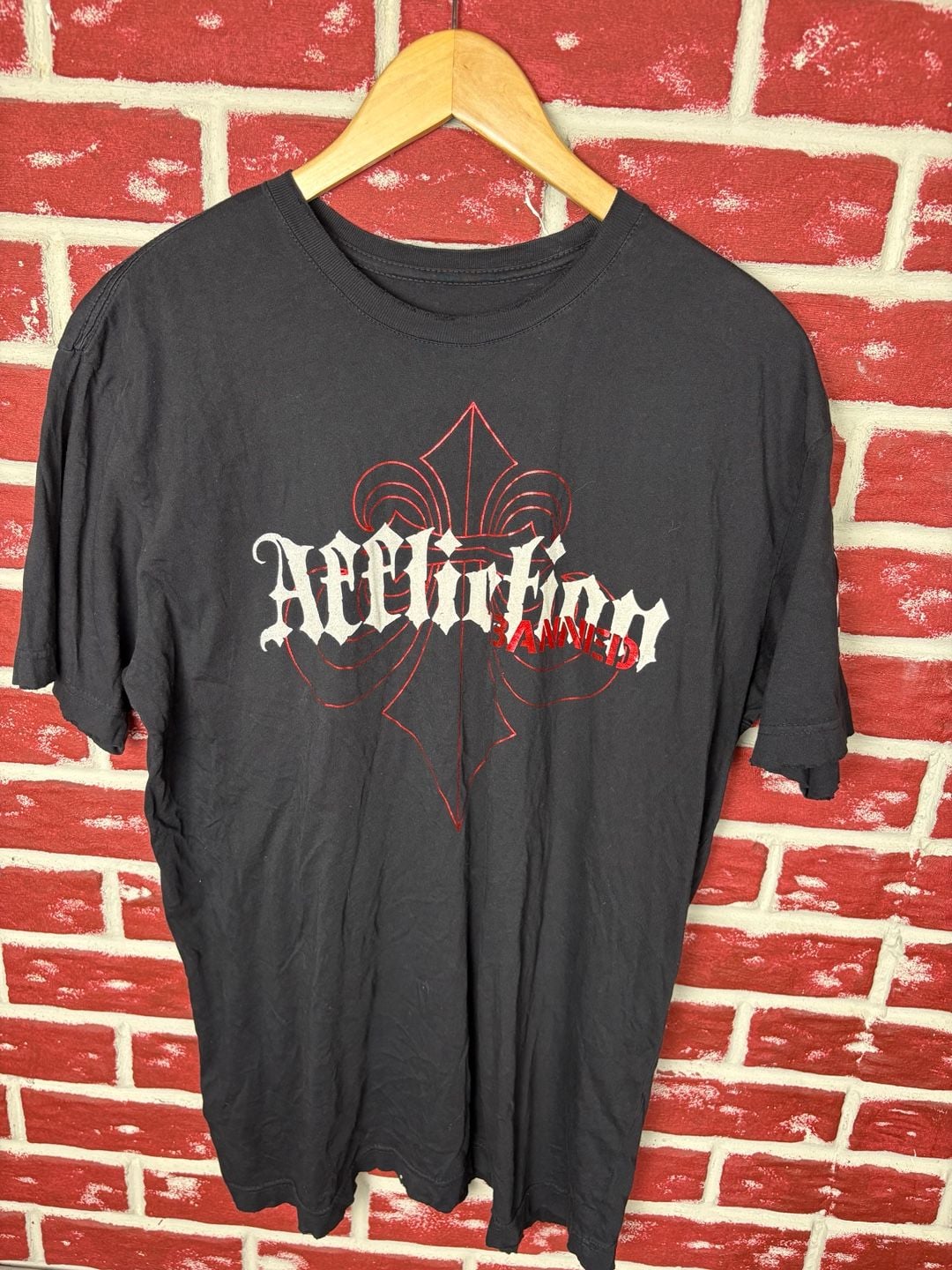 Affliction Banned Fedor vs Sylvia MMA T-Shirt Men’s XL Y2K 2