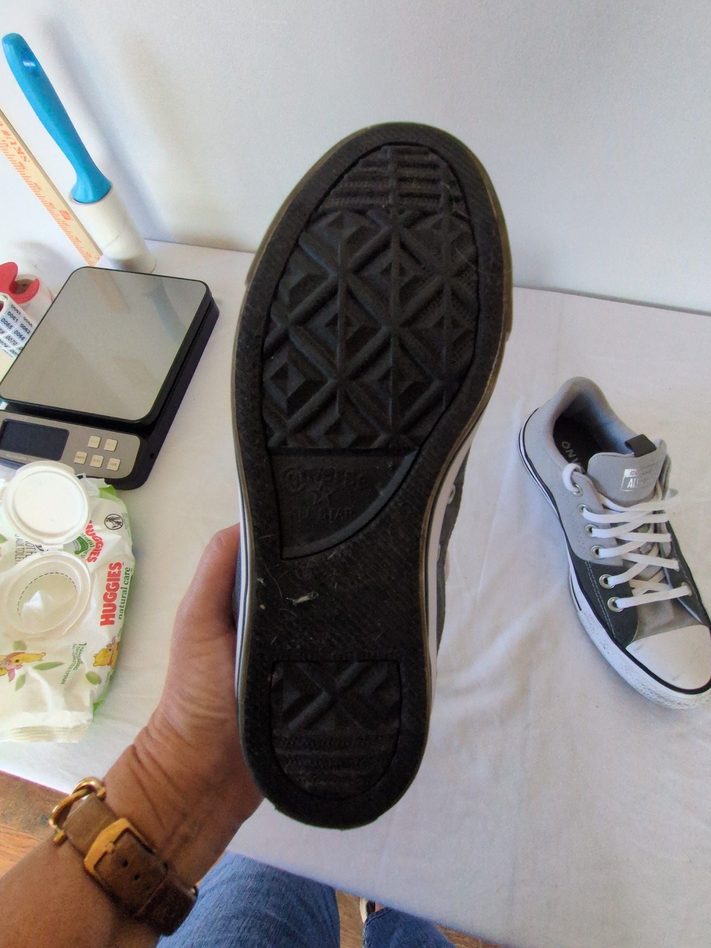Converse Chuck Taylor All Star Malden Street Size 8 Gray Sneakers 7