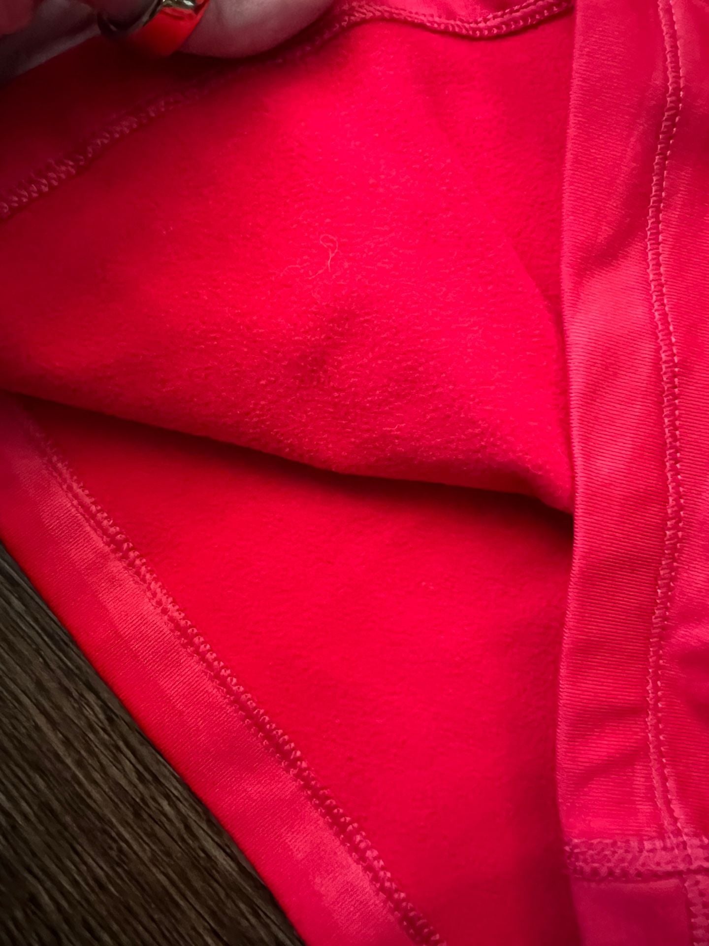 Nike Pro Dri-FIT Long Sleeve Shirt Size M Red Striped Thermal Fleece 6