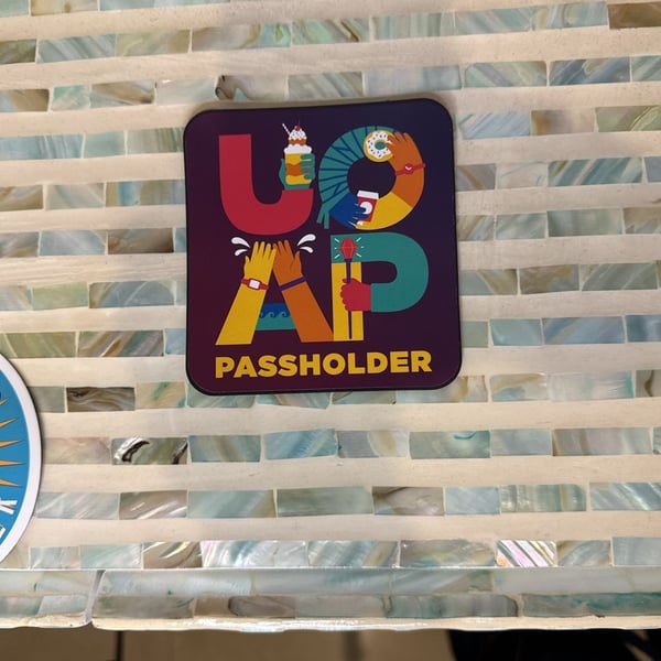 Universal Studios Orlando UOAP Passholder Magnet