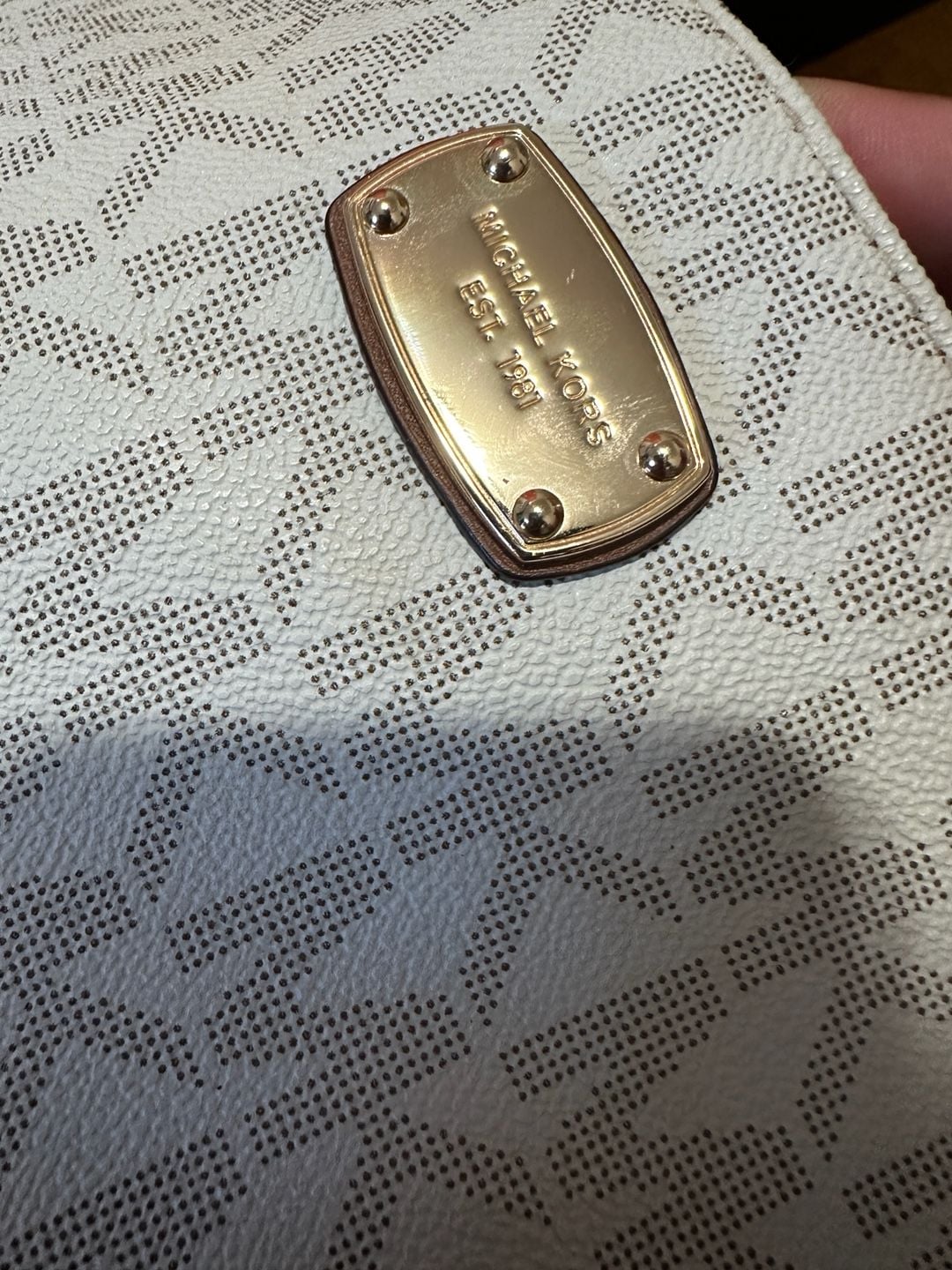 MICHAEL KORS Vintage Y2K Vanilla Crossbody - Original Rare 2017 - 35T6GTVM2B 3
