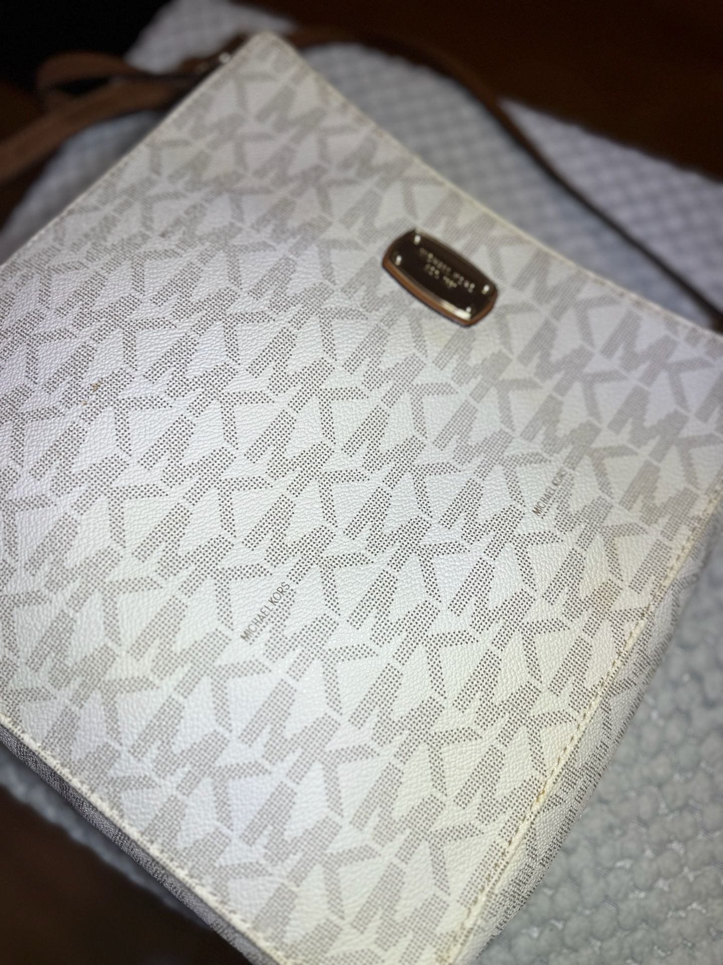 MICHAEL KORS Vintage Y2K Vanilla Crossbody - Original Rare 2017 - 35T6GTVM2B 4