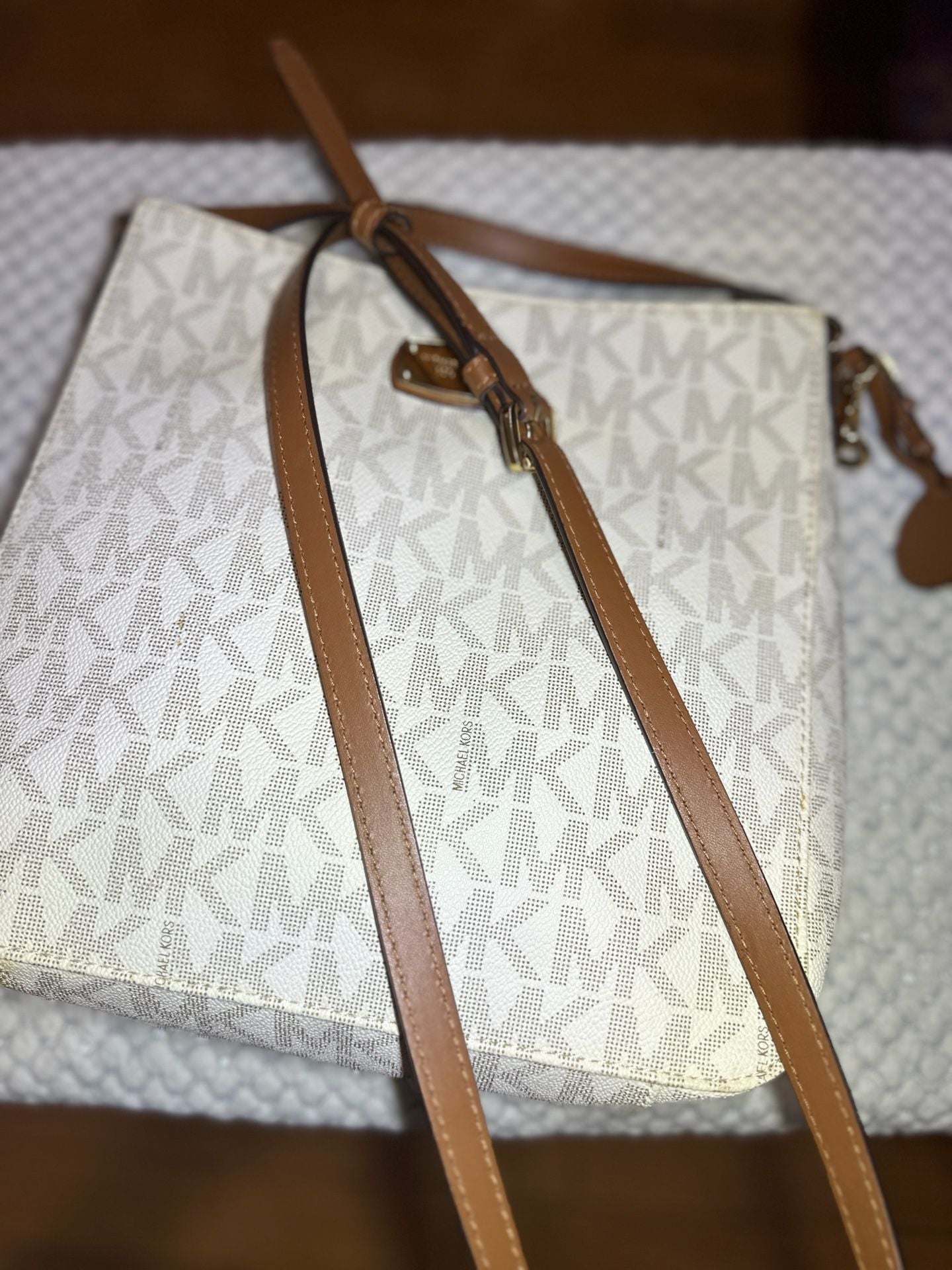 MICHAEL KORS Vintage Y2K Vanilla Crossbody - Original Rare 2017 - 35T6GTVM2B 5