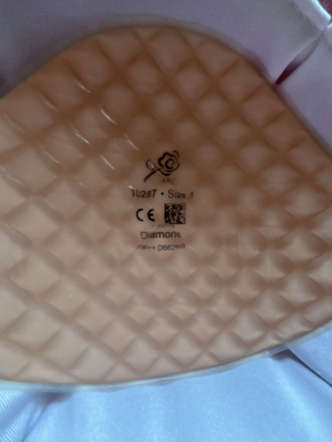 American Breast Care ABC 10287 Diamond Breast Form Size 5 2