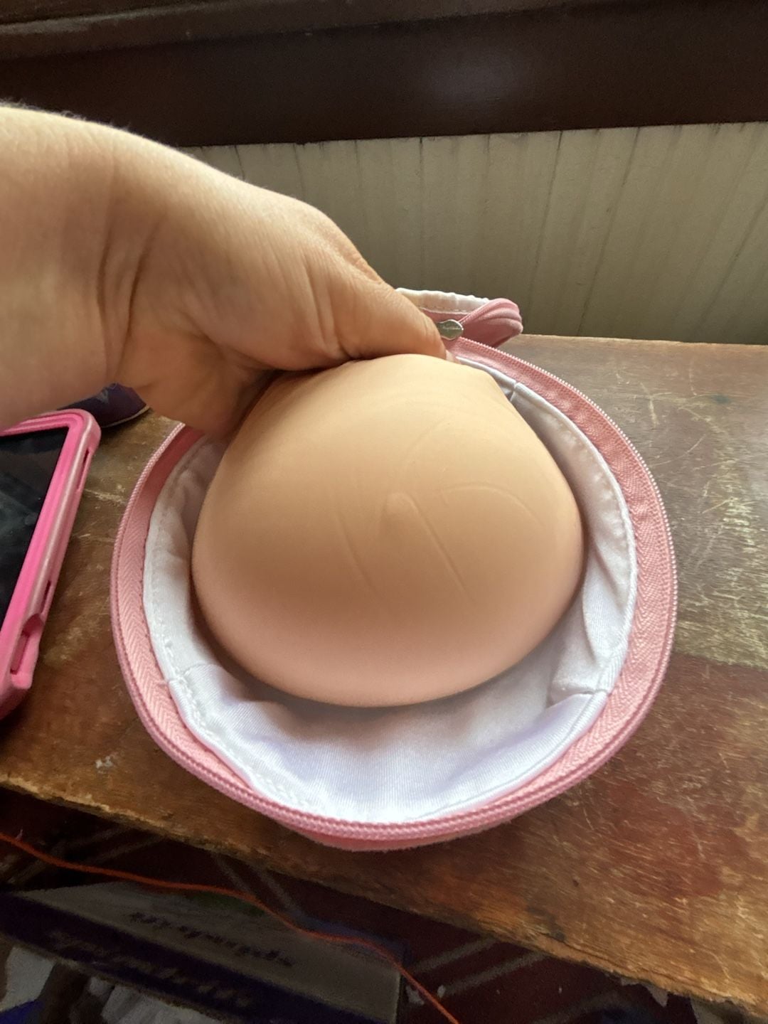American Breast Care ABC 10287 Diamond Breast Form Size 5 3