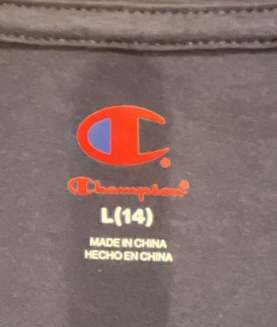Champion Olympics Graphic Baby Tee Size L(14) Dark Navy 6