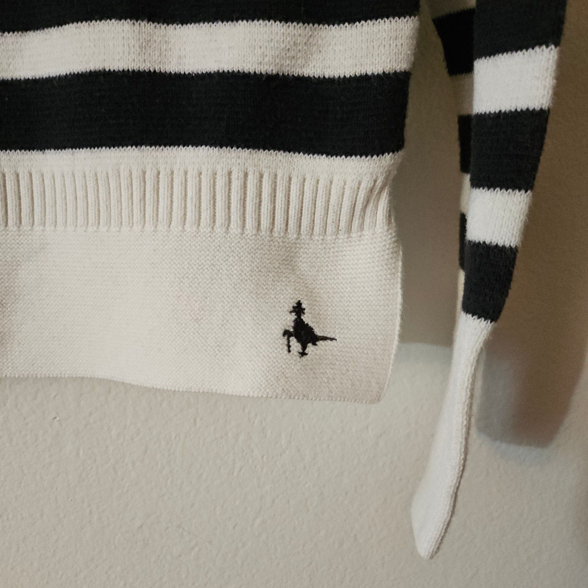 Black and white Striped Sweater 266 5