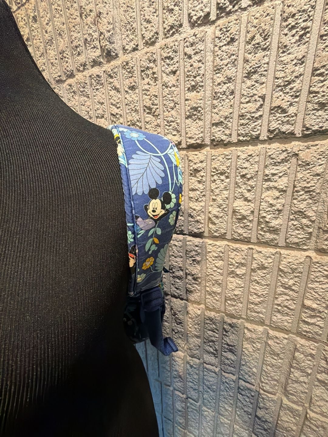 Vera Bradley Disney Mickey Mouse Floral Quilted Backpack 9