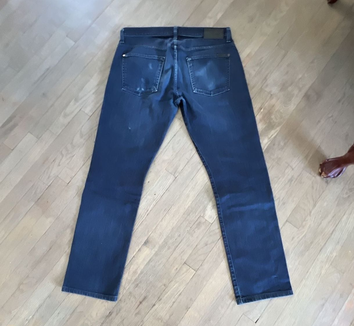 7 For All Mankind Luxe Performance The Straight Leg Jeans Size 34 6