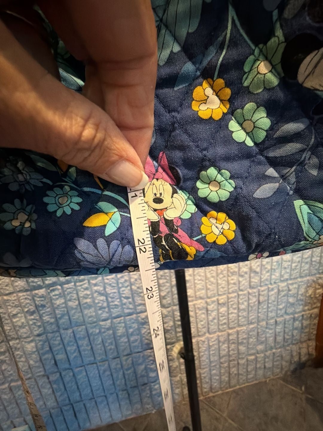Vera Bradley Disney Mickey Mouse Floral Quilted Backpack 11