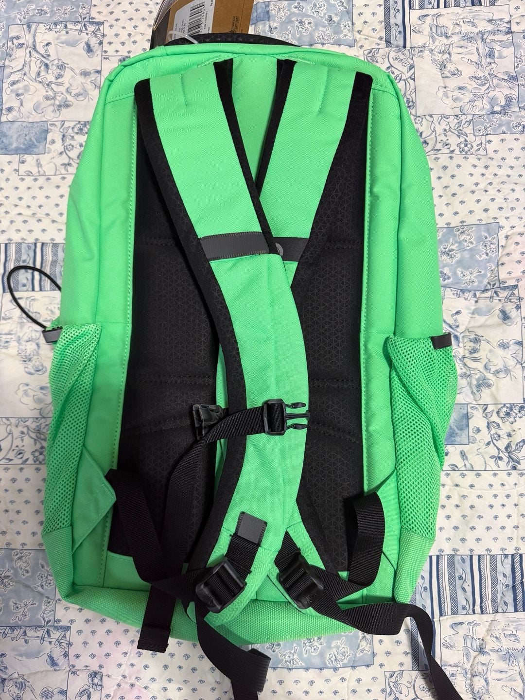 The North Face Jester Backpack Bright Green Black 3