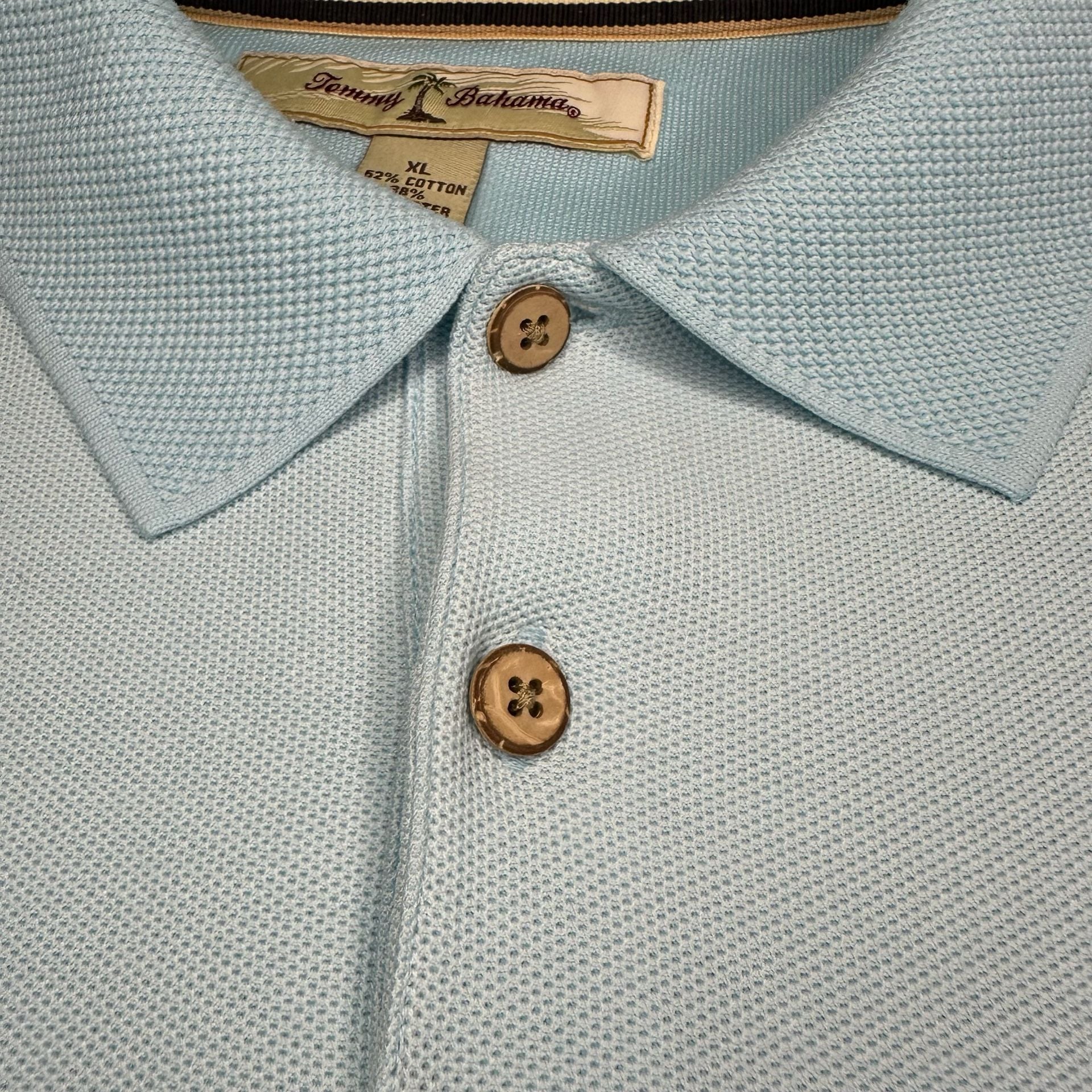 Tommy Bahama Light Blue Emfielder Polo Size XL 11