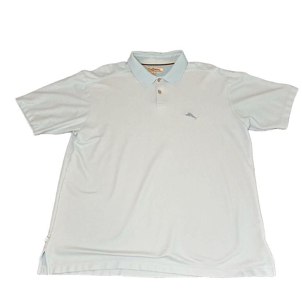 Tommy Bahama Light Blue Emfielder Polo Size XL 2