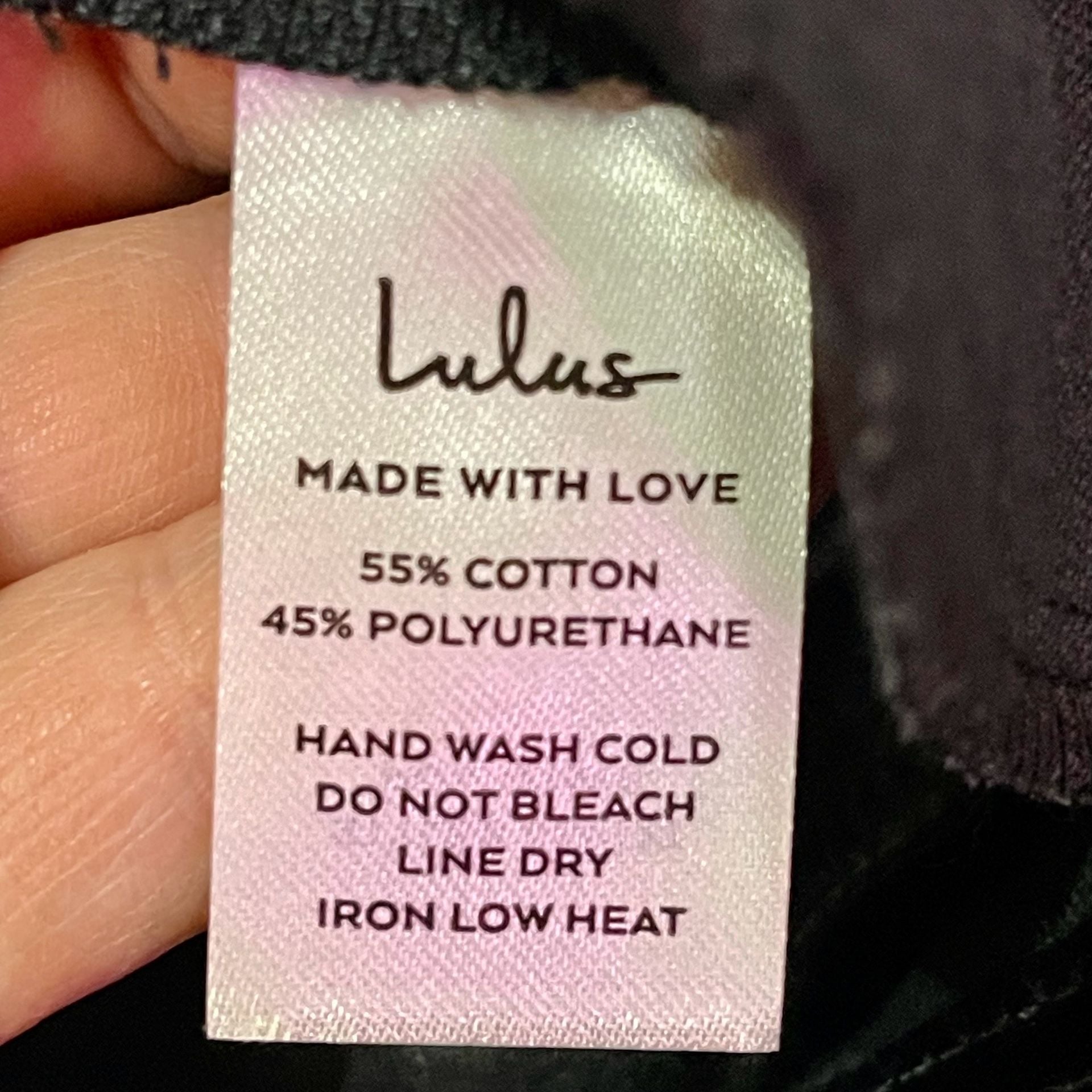 Lulus Faux Leather Pants Size XL Black Vegan Leather Trousers NWT 7