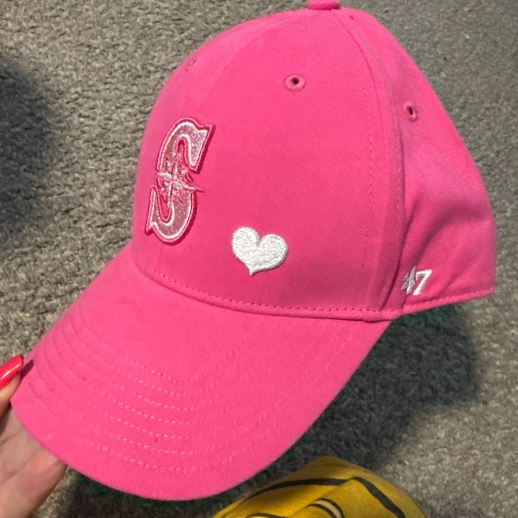 47 Brand Seattle Mariners Kids Size Pink Hat Cap 2