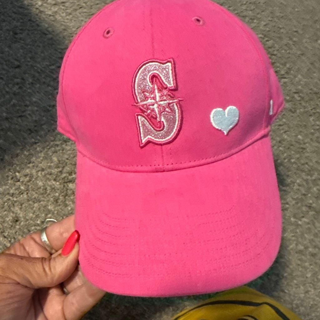 47 Brand Seattle Mariners Kids Size Pink Hat Cap 4