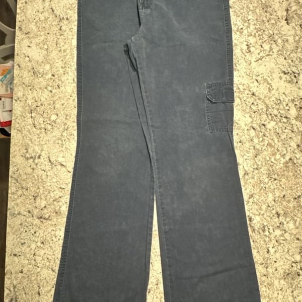 Hydraulic Cargo Pants Womens Size 9/10 Blue Cotton
