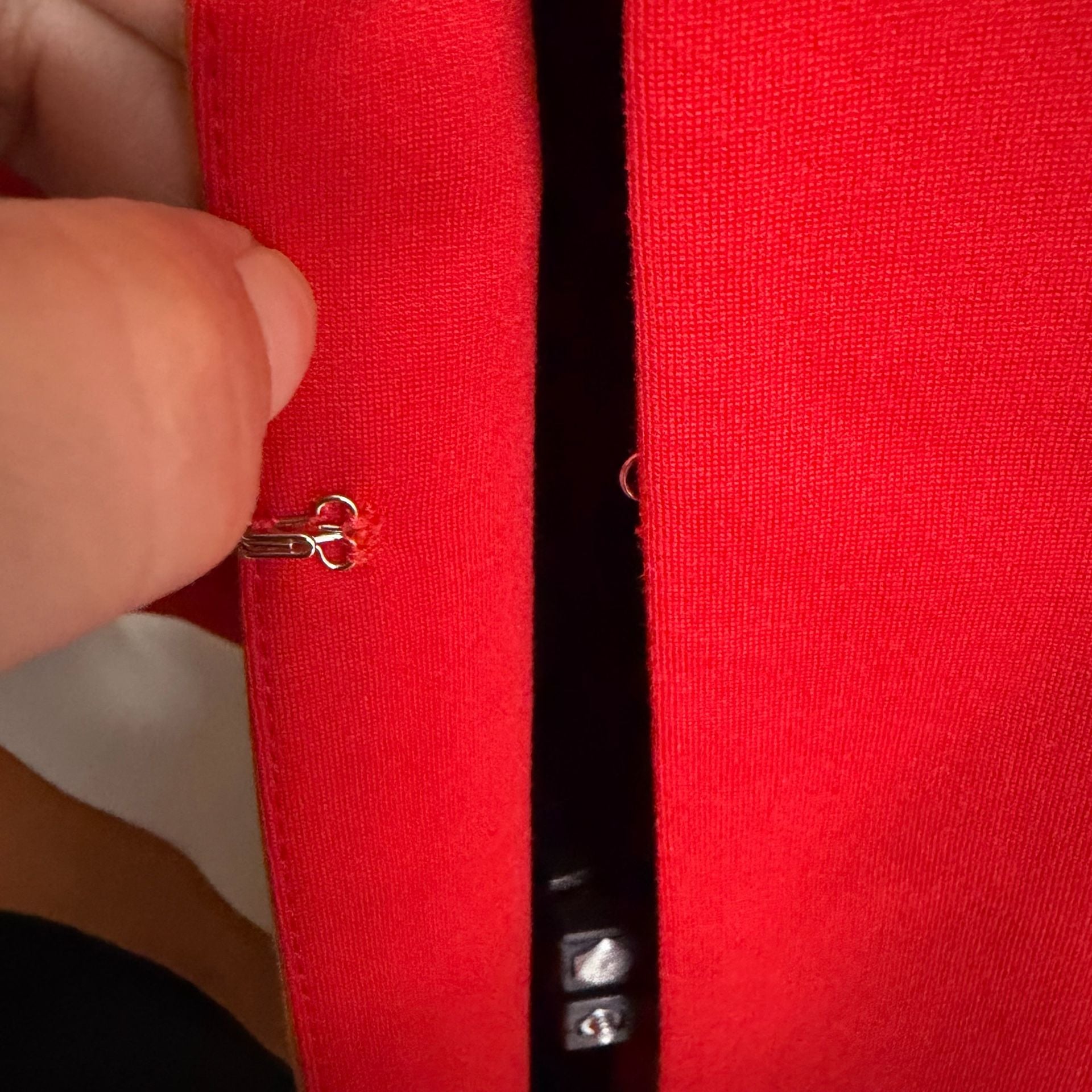 Ashro Colorblock Coat Size 3X Red Black Tan White/130 6