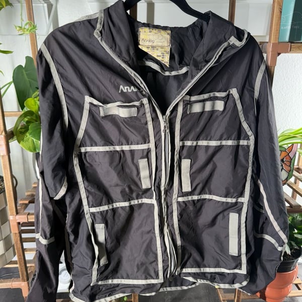 Vintage Analog AG Burton Snowboard Jacket Small Y2K Tactical Utility Techwear
