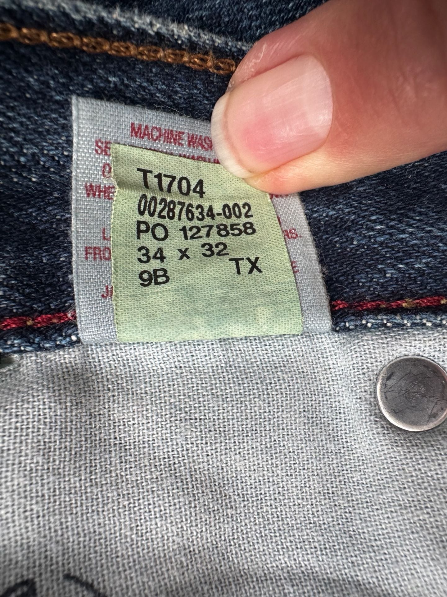 DENIM Mossimo Supply Co. 35” x 31.25” MEN’S JEANS BLUE COTTON TARGET EXCLUSIVE 11