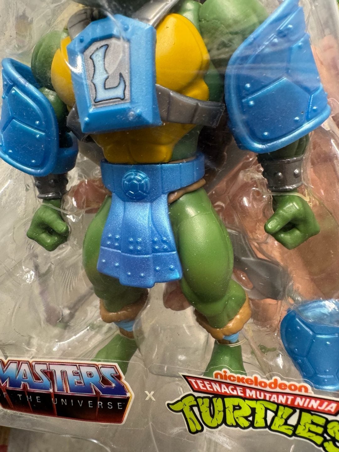 Masters of the Universe Origins Turtles of Grayskull Leonardo Reptile Wars Posable Action Figure : , 5