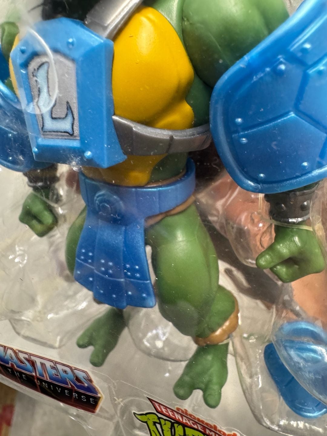 Masters of the Universe Origins Turtles of Grayskull Leonardo Reptile Wars Posable Action Figure : , 6
