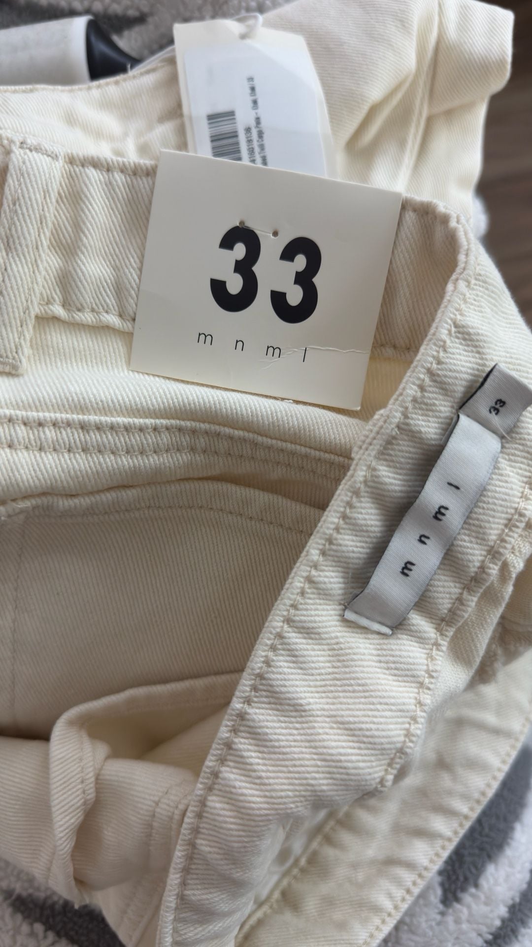 Mnml Brushed Twill Cargo Pants Size 33 7