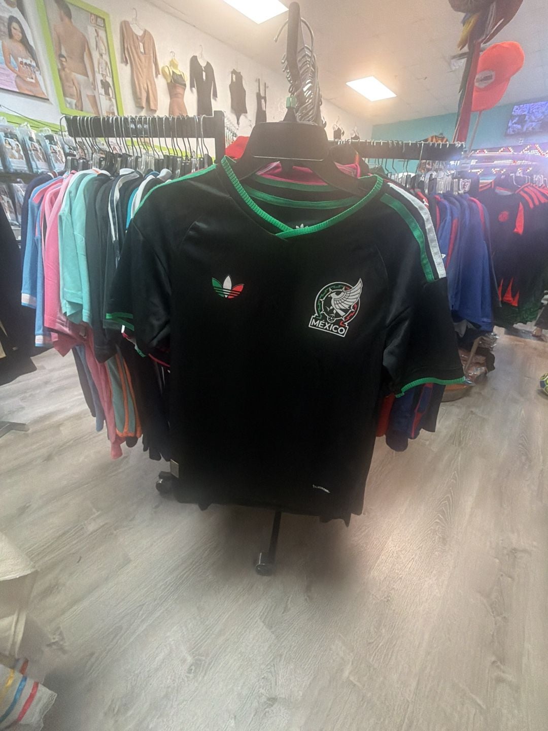 Adidas Mexico 2026 Third Soccer Jersey Black 3
