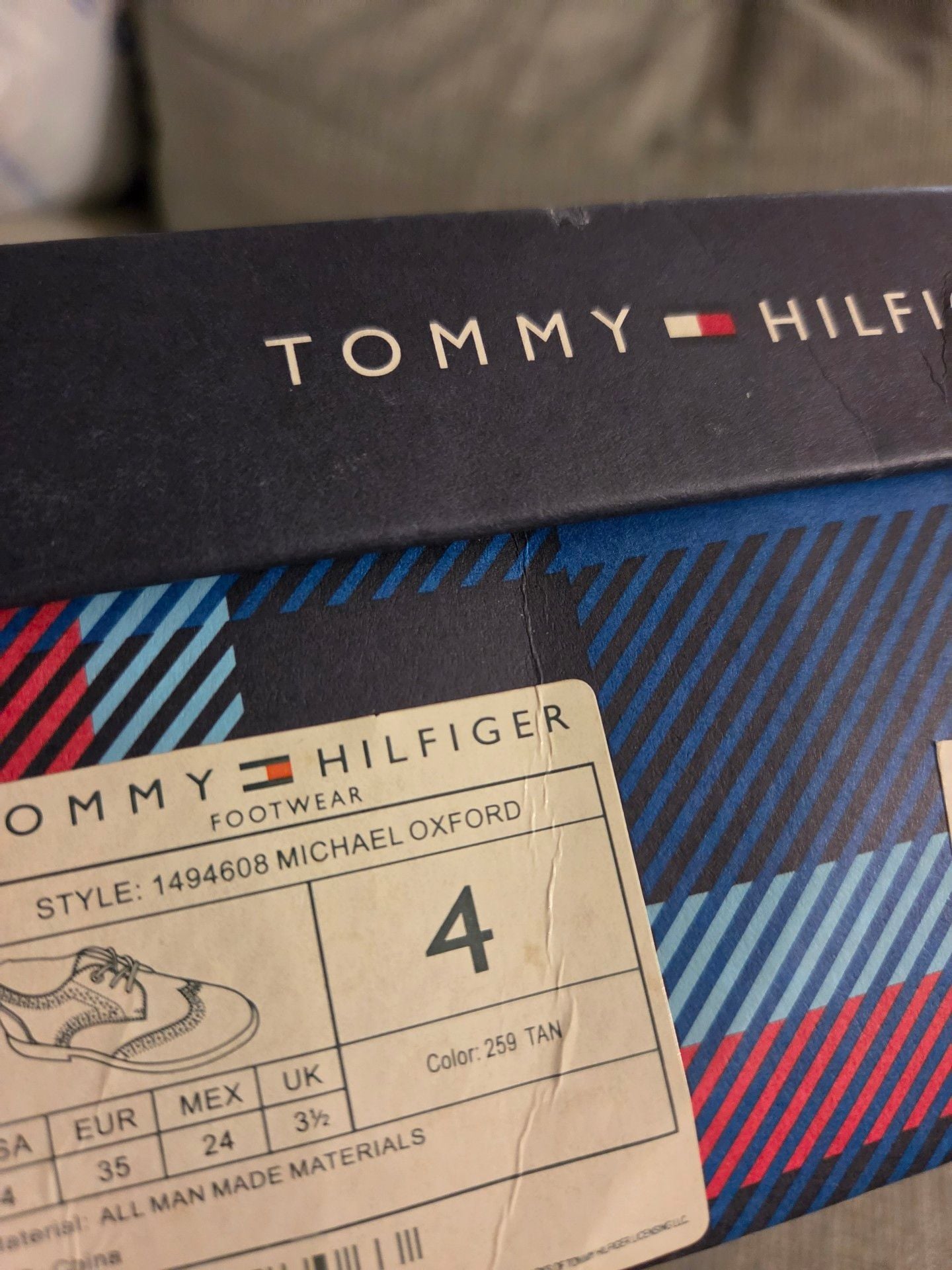 Tommy Hilfiger Michael Oxford Shoes Tan 10