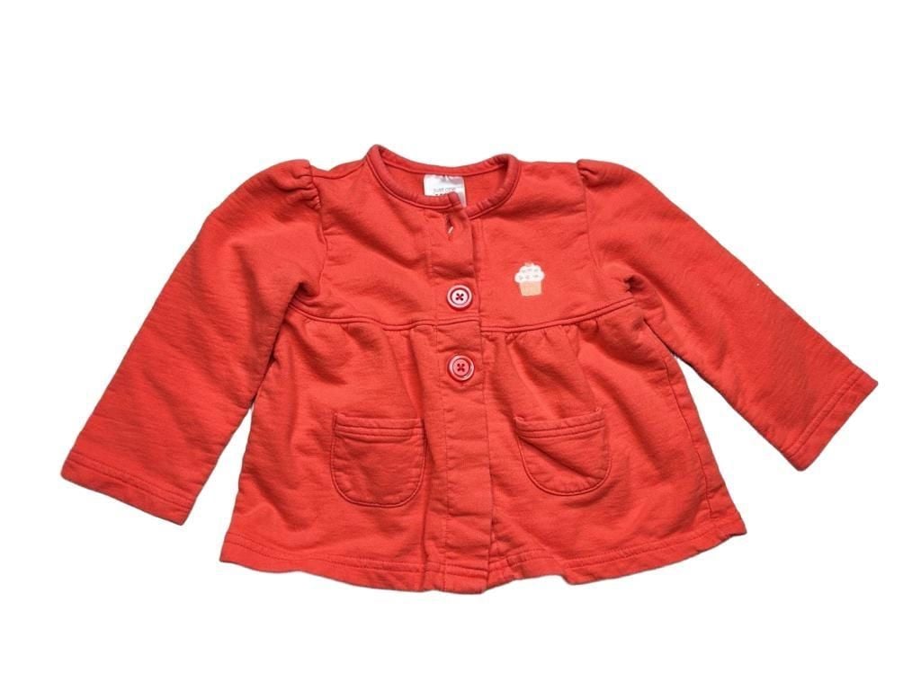 Just One You Made By Carter's Jacket Size 18M Red Cotton 2