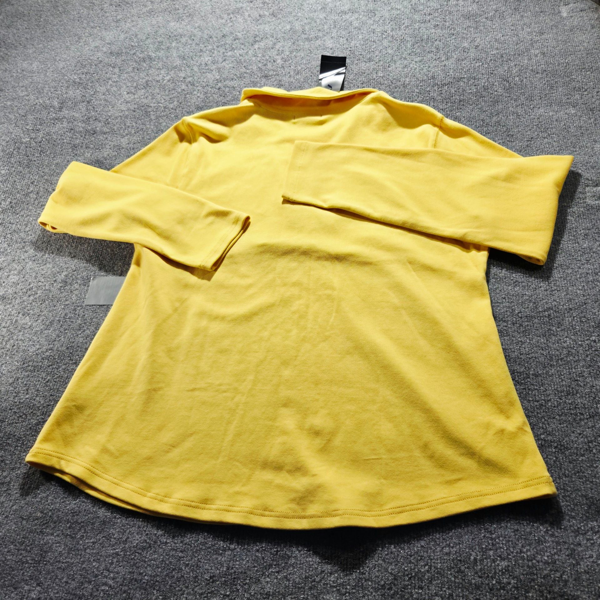 American Living 1/4 Zip Pullover Sweatshirt Yellow 7