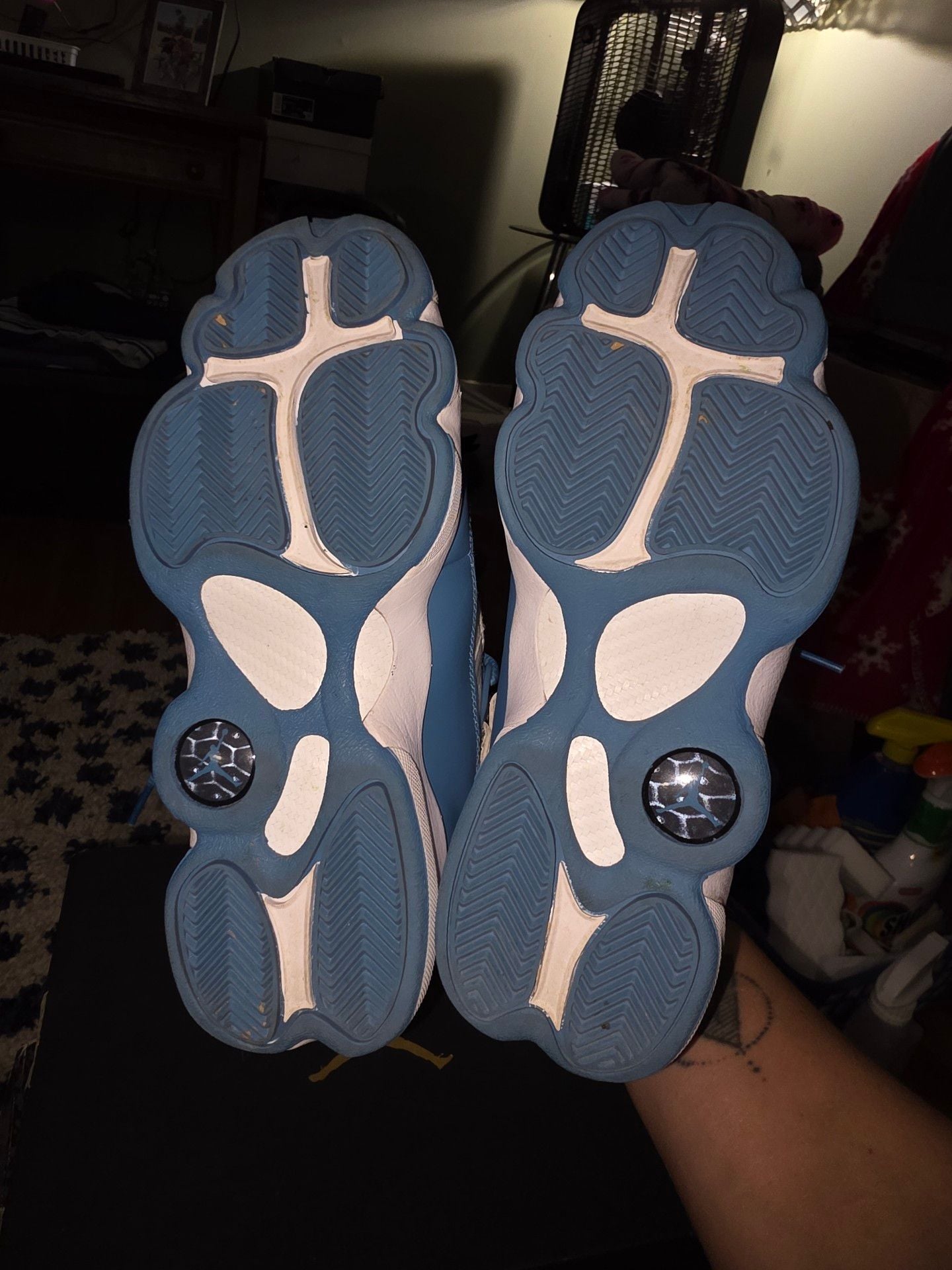 Jordan 6 Rings Denim White Dutch Blue Sneakers Shoes 7