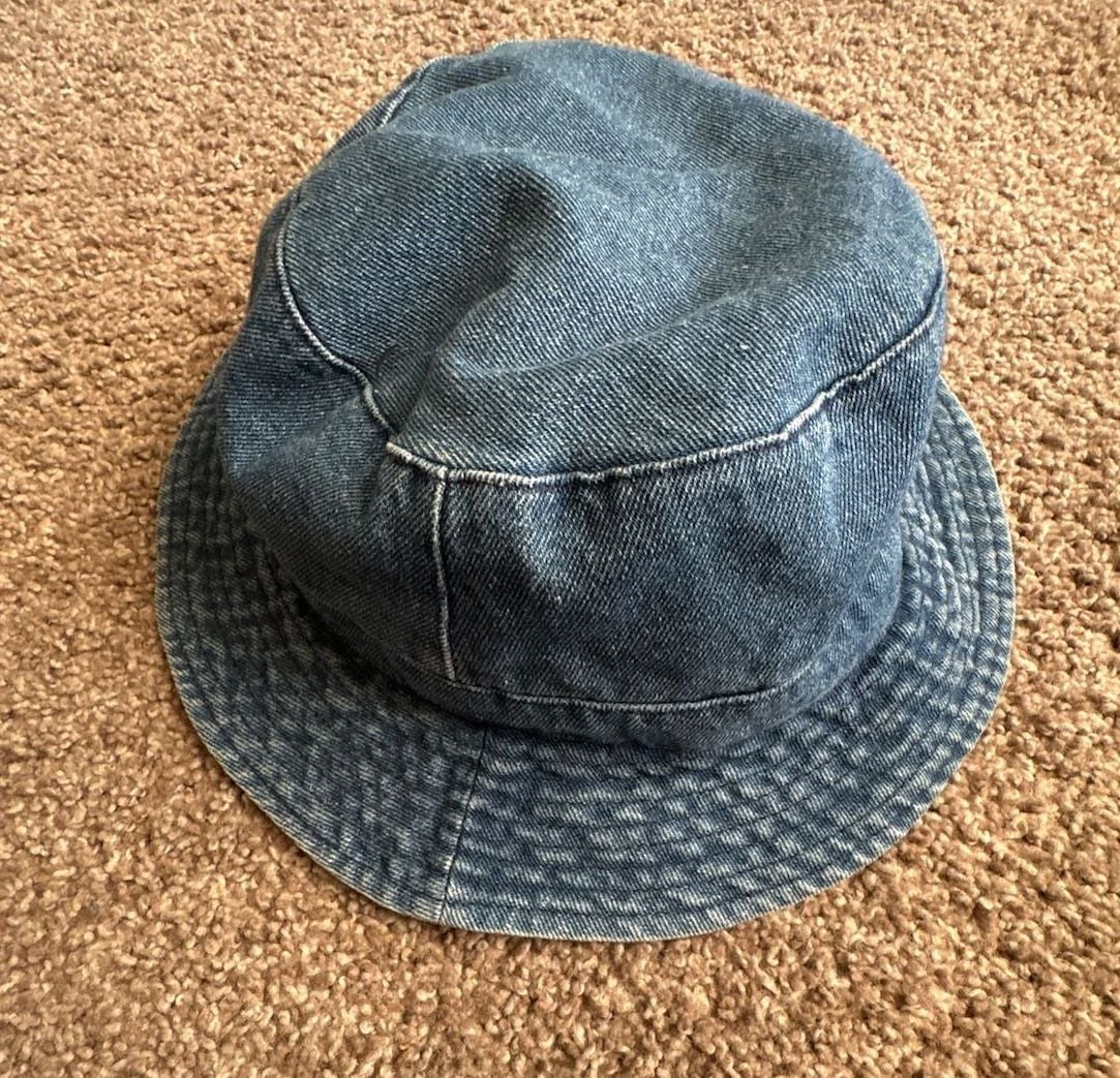 Jane & Berry Denim Bucket Hat One Size Blue 2