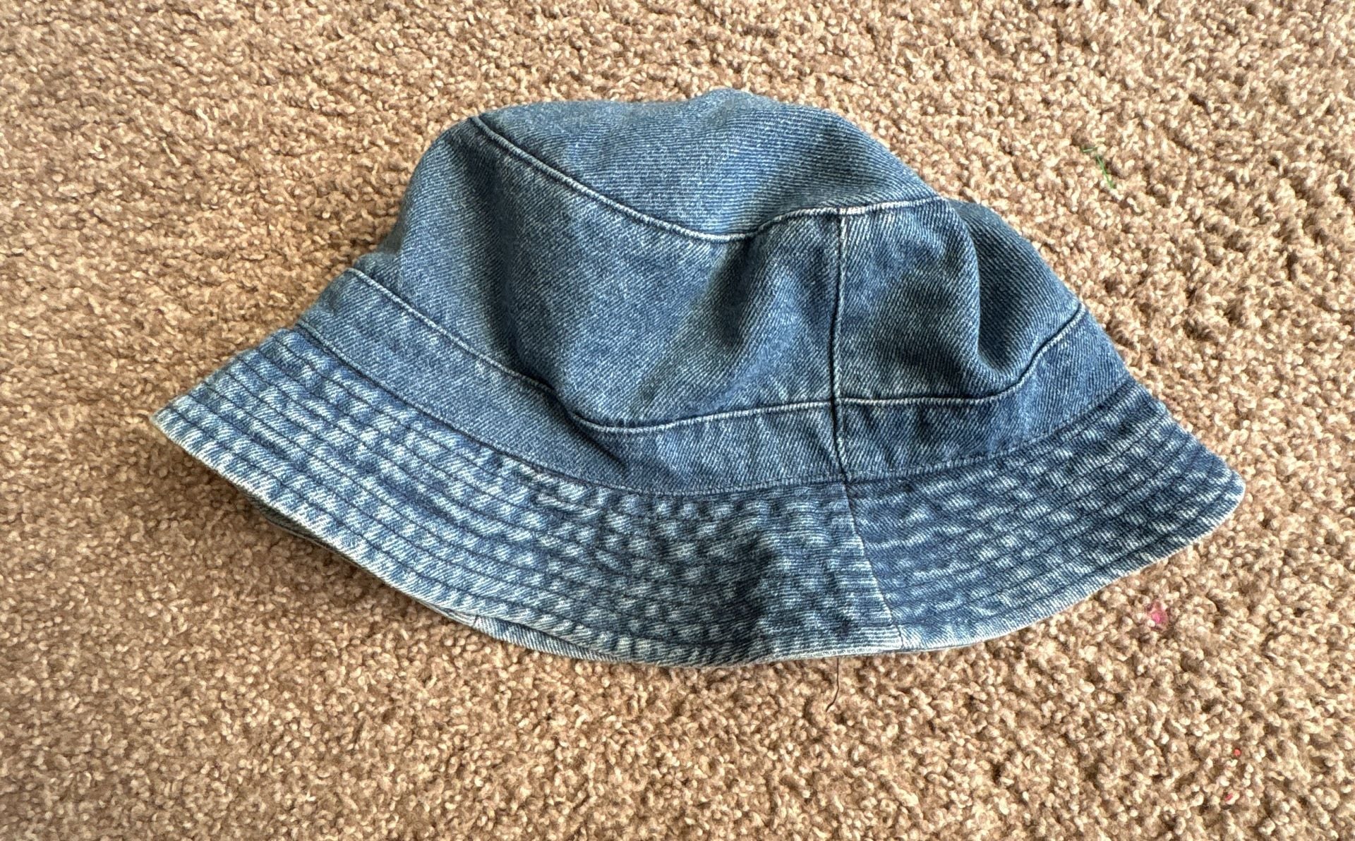 Jane & Berry Denim Bucket Hat One Size Blue 5