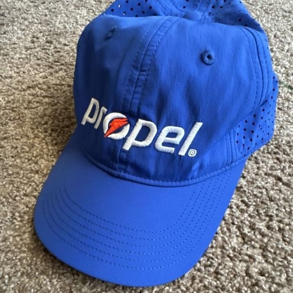Propel Blue Athletic Perforated Hat
